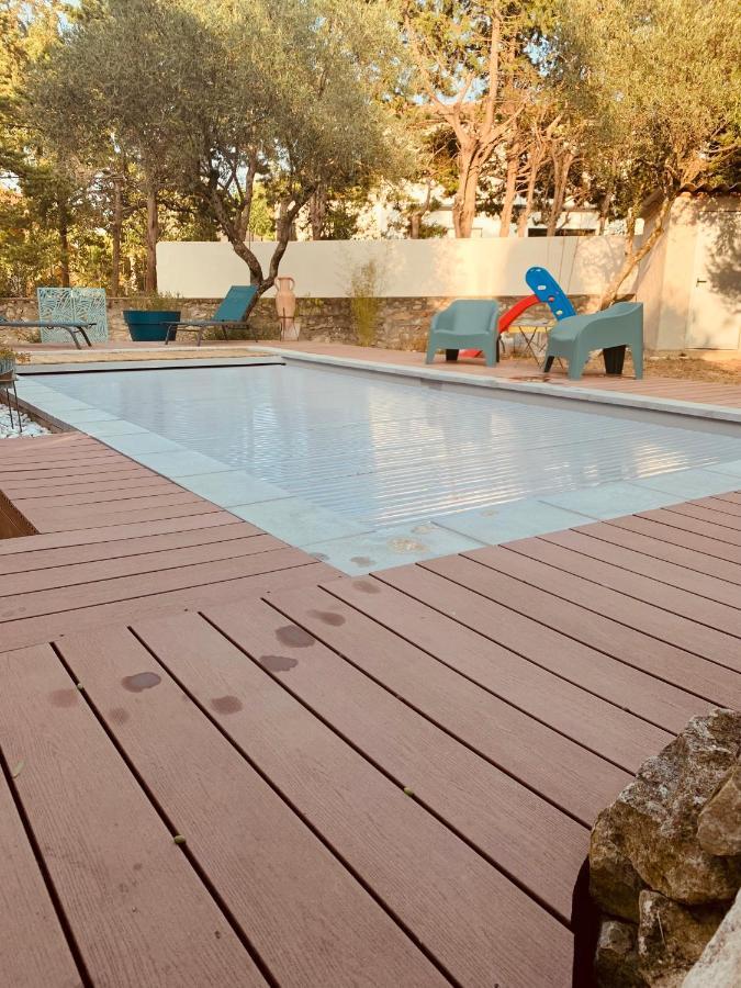 Appartement Independant Avec Jardin Et Acces Piscine Nîmes Extérieur photo